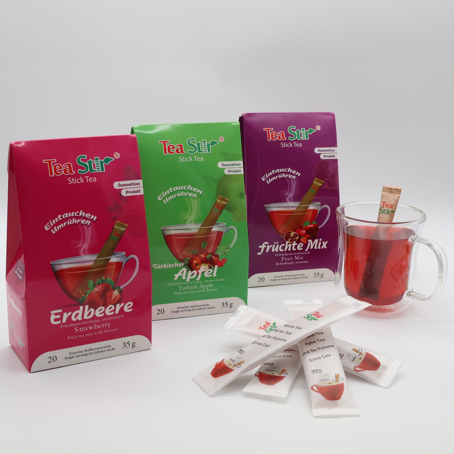 TeaStir - 20x Teesticks - verschiedene Sorten
