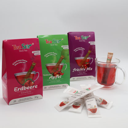 TeaStir - 20x Teesticks - verschiedene Sorten